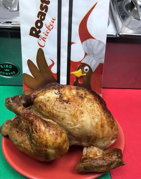 Roosters Rotisserie & Grill Rotiserie chicken